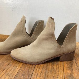 Suede Booties size 10